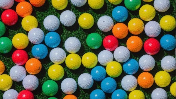 Découvrez notre large sélection de balles de golf colorées